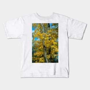 Yellow Maples Kids T-Shirt
